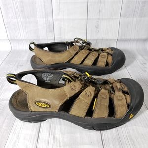 Keen Newport Men's Brown Waterproof Hiking Sandals Size 10